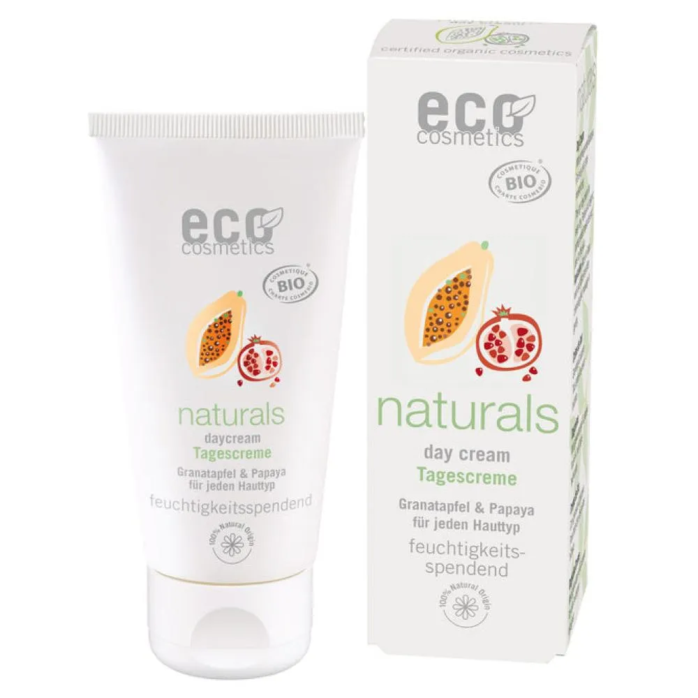 Eco Cosmetics Day cream BIO (50 ml) - with pomegranate and papaya