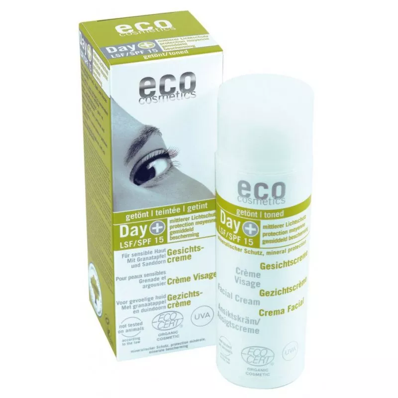 Eco Cosmetics Day tinted and sunscreen SPF 15 BIO (50 ml)