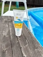 Eco Cosmetics Neutral Fragrance-Free Sunscreen Lotion SPF 30 Organic (125 ml) - with Zinc Oxide