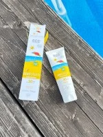 Eco Cosmetics SPF 30 Organic Sunscreen Lotion (125 ml) - with zinc oxide