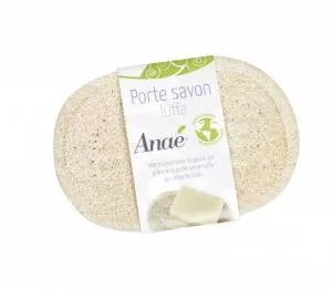 Ecodis Anaé by Lufa under solid soap - absorbs excess water