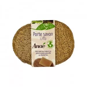 Ecodis Anaé by Lufa under solid soap - absorbs excess water