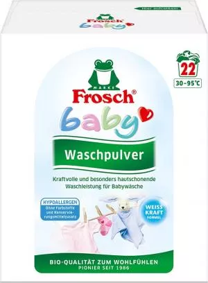 Frosch EKO Baby washing powder for baby clothes (1,215 kg)
