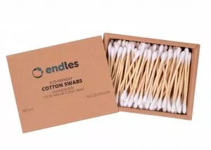 Endles by Econea Ear cotton buds (200 pcs) - made of bamboo and cotton