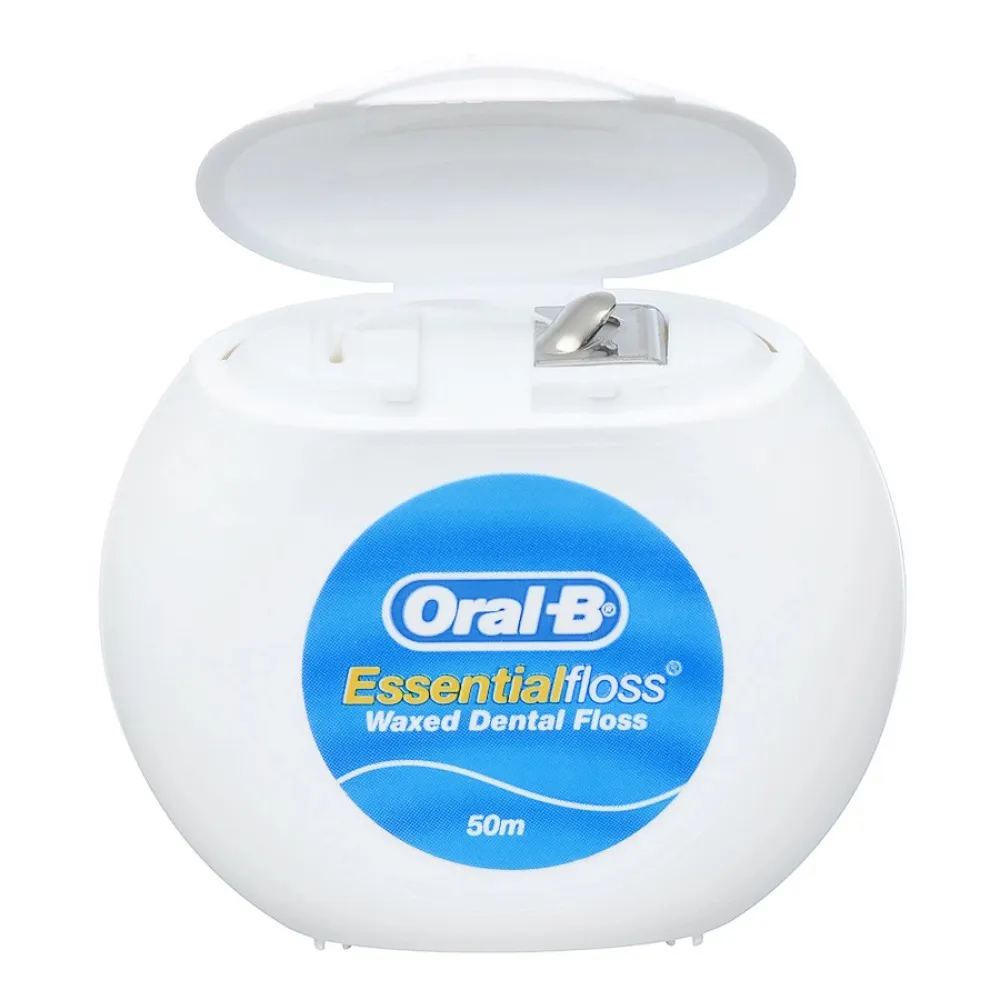 Essential Floss Waxed Dental Floss 50 m