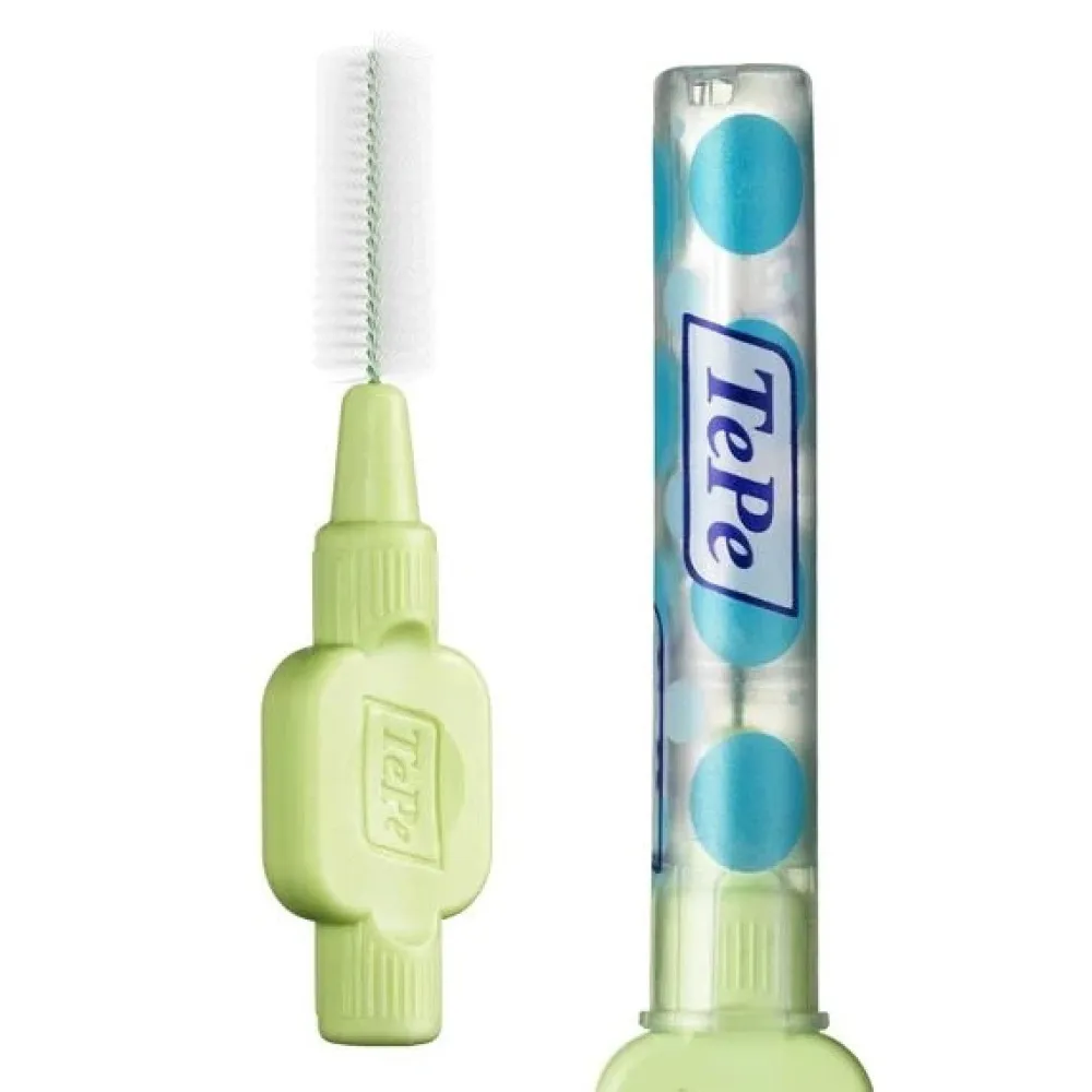 Extra Soft Interdental Brushes Size 5 Green (0.8 mm) 8 pcs