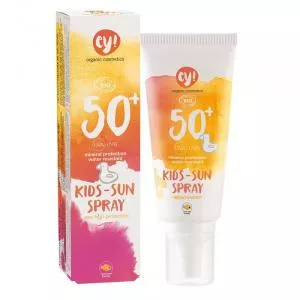 Ey! Spray sunscreen for children SPF 50 BIO (100 ml) - 100% natural, with mineral pigments
