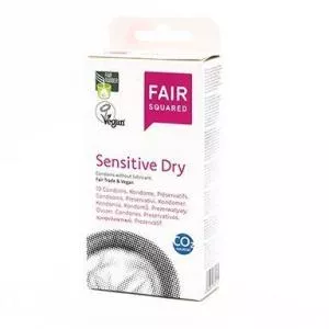 Fair Squared Condom Sensitive Dry (10 pcs) - vegan and fair trade