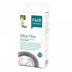 Fair Squared Condom Ultra Thin (10 pcs) - vegan and fair trade