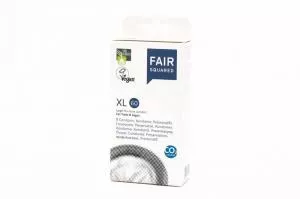 Fair Squared Condom XL 60 (8 pcs) - vegan and fair trade