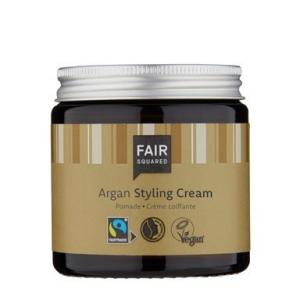 Fair Squared Hair Styling Cream with Argan Oil (100 ml) - fixes the hairstyle