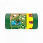 FINO Trash bags Green Life Easy pack 25 μm - 35 l (22 pcs)