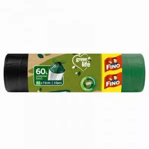 FINO Green Life retractable garbage bags - 60 l (10 pcs)