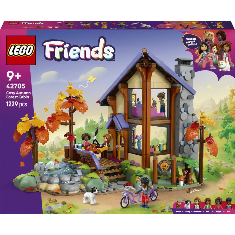 Friends 42705 Cozy Cabin in the Autumn Forest