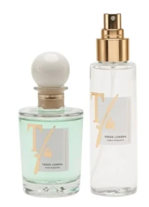 Gift Box Verde Lorena Sticks Ml.100 Home Fragrance+Spray Ml.100 Fabric Fragrance