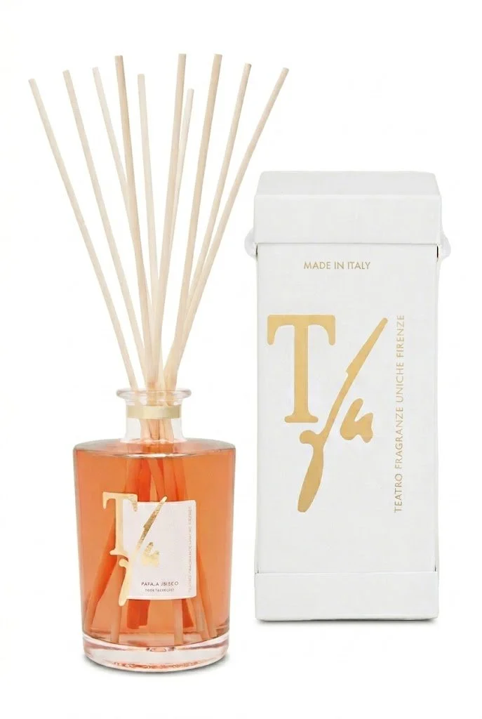 Box Papaia Ibisco Sticks Ml.1500 Transparent Vase - Tfu