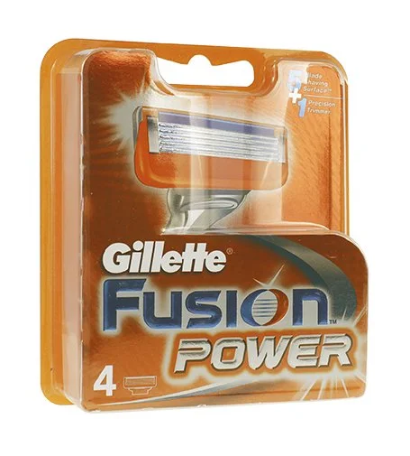 Fusion Power replacement razor blades 4 pcs for men