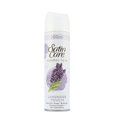 Satin Care Lavender Touch Shaving Gel for Normal Skin 200 ml