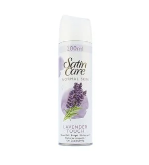 Gillette Satin Care Lavender Touch Shaving Gel for Normal Skin