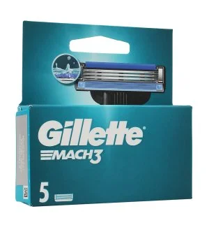 Gillette Mach3 Replacement Blades 5 pcs