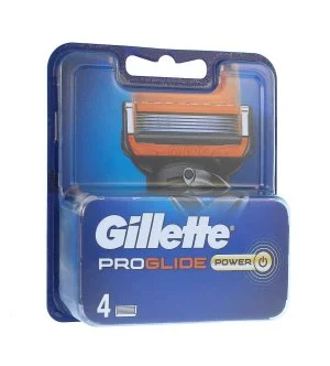 Gillette Fusion5 Proglide Power replacement razor blades 4 pcs for men