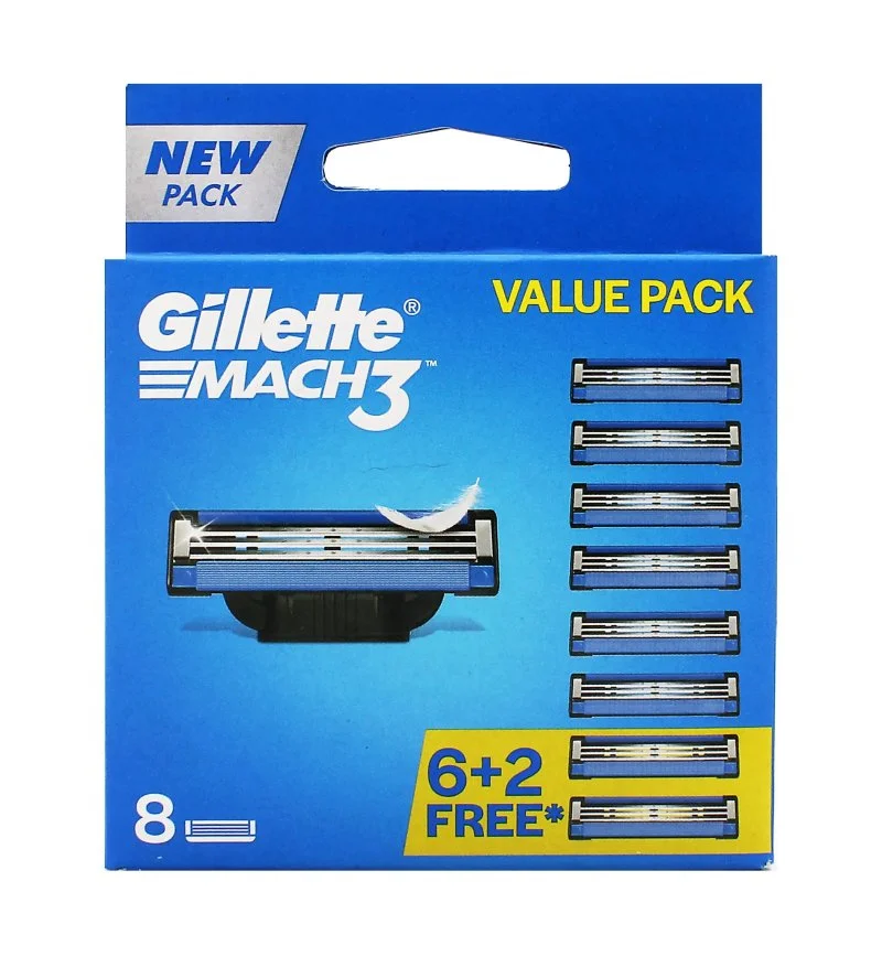 Mach3 Replacement Blades 8 pcs
