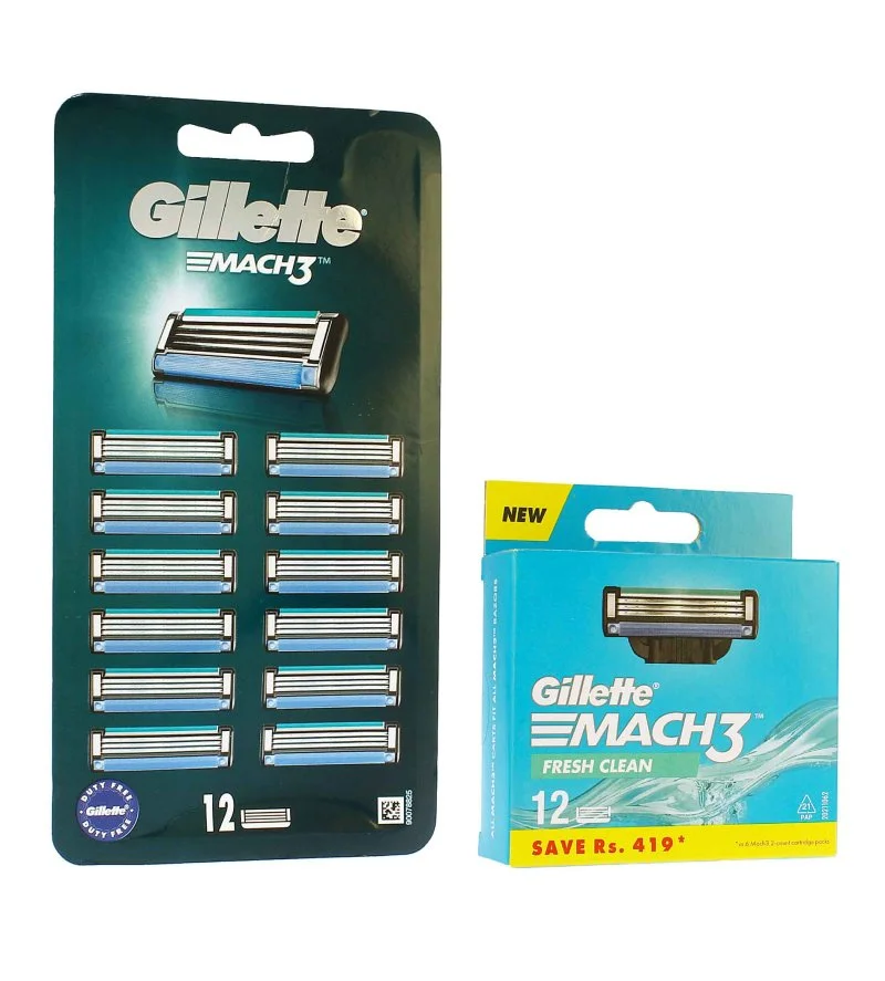 Mach3 Replacement Blades 12 pcs