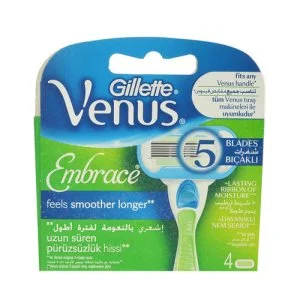 Gillette Venus Embrace Replacement Blades for Women