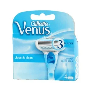 Gillette Venus Replacement Razor Blades for Women 4 pcs