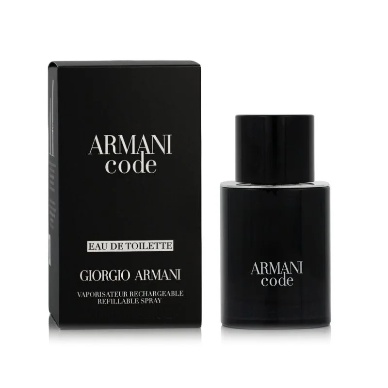 Giorgio Armani Code Homme Refillable Eau de Toilette for Men 50 ml