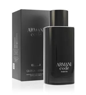 Giorgio Armani Code Parfum for men 125 ml refillable bottle