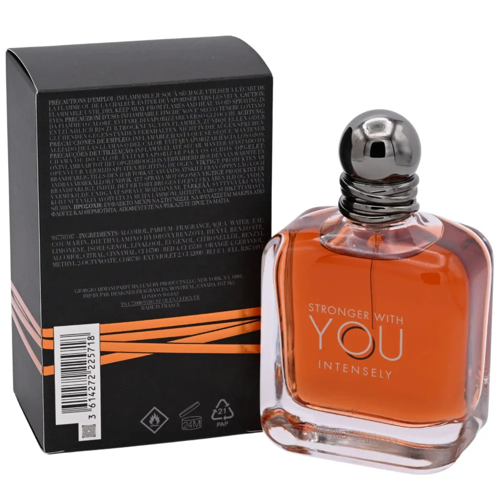 Emporio Armani Stronger With You Intensely Eau de Parfum for Men 100 ml