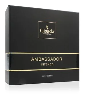 Gisada Ambassador Intense Gift Set 50 ml + Shower Gel Eau de Parfum for Men
