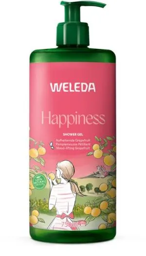 Weleda HAPPINESS Grapefruit Shower Gel 750 ml