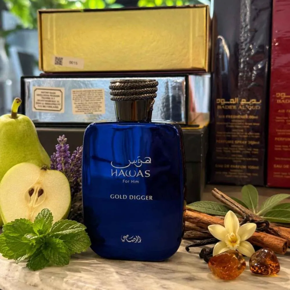 Hawas Gold Digger Eau de Parfum for men 100 ml