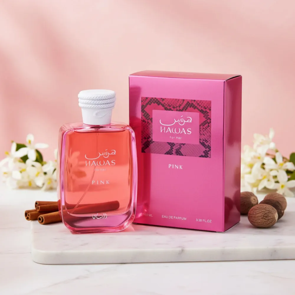Hawas Pink For Her Eau de Parfum for women 100 ml