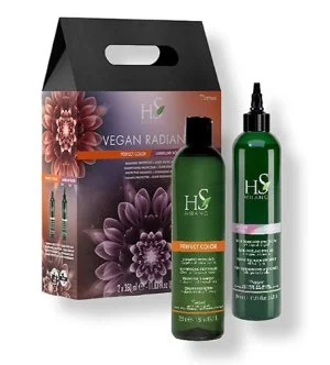 HS MILANO Vegan Radiance Color Care Set Protective Shampoo 350 ml + Lamellar Bond Leave-In Treatment