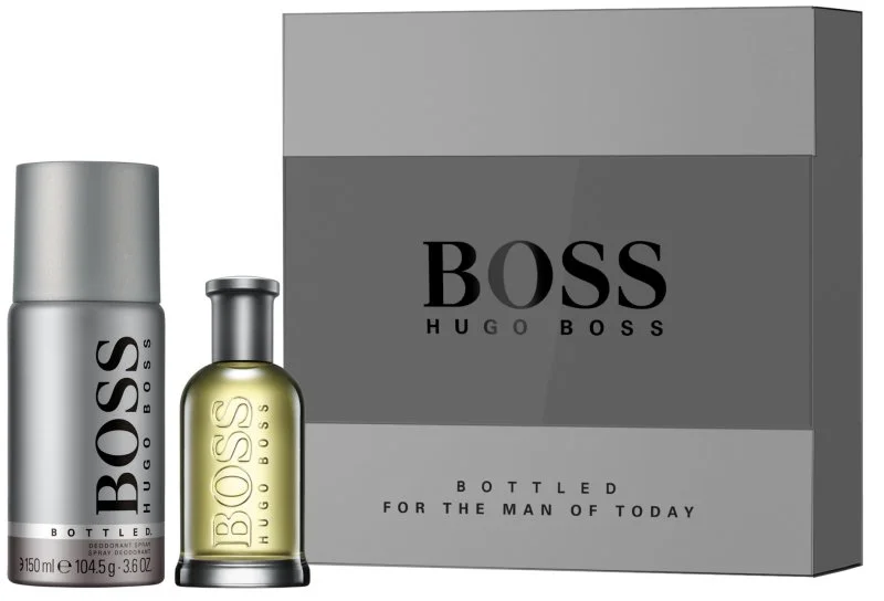 Boss Bottled Gift Set 50 ml + Deodorant Eau de Toilette for Men
