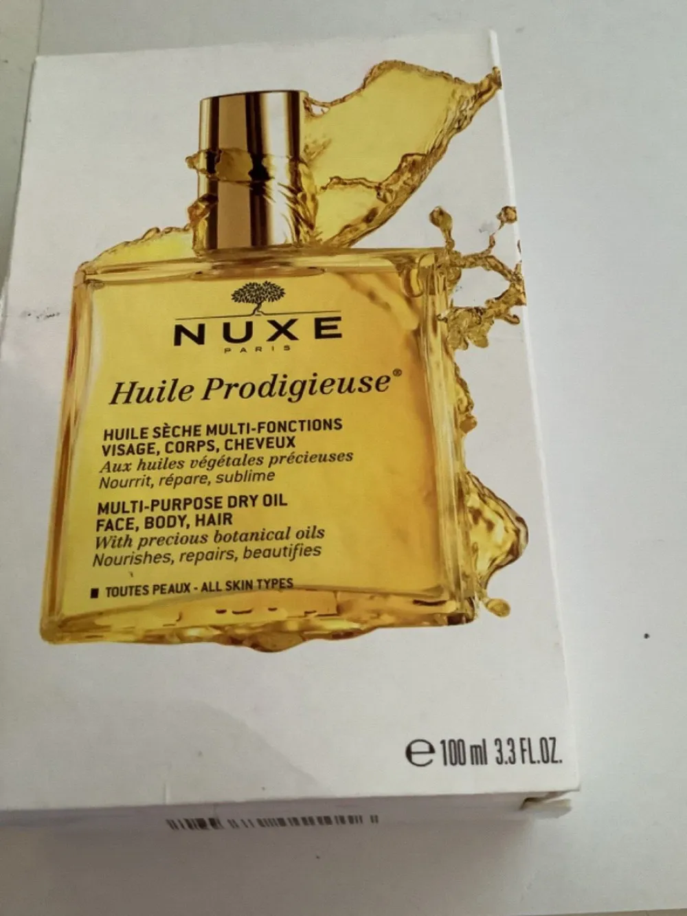 Huile Prodigieuse multi-purpose dry oil for face, body and hair 100 ml