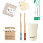 Hydrophil Bamboo toothbrush (medium) - red - 100% renewable