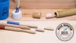 Hydrophil Bamboo toothbrush (medium) - blue - 100% renewable