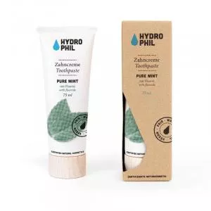 Hydrophil Mint fluoride toothpaste (75 ml) - in a spruce wood tube