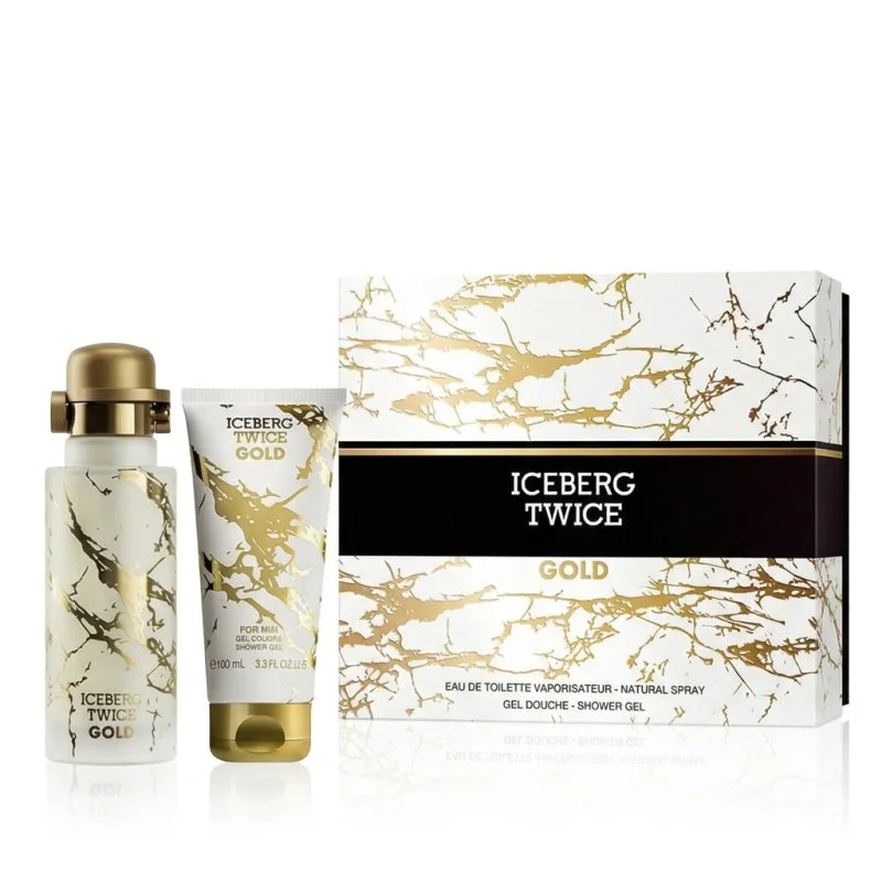 Iceberg Twice Gold Eau de Toilette for Men 125 ml + Shower Gel 100 ml