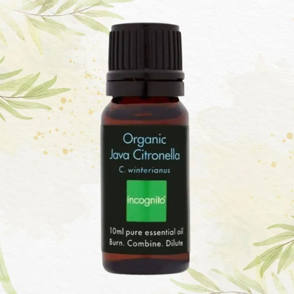 Incognito Citronella essential oil BIO (10 ml) - does not smell to difficult insects