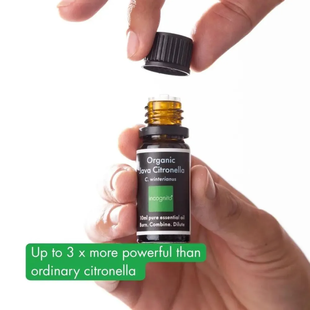 Incognito Citronella essential oil BIO (10 ml) - does not smell to difficult insects
