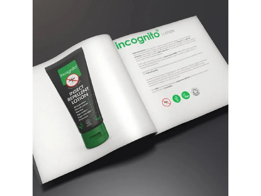 Incognito Moisturising body lotion with repellent effect (100 ml) - independently clinically tested