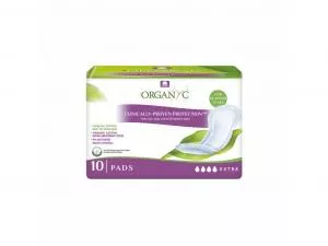 Organyc Bio cotton incontinence pads EXTRA - 10 pcs