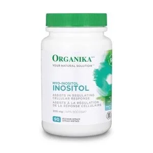 Organika Inositol (Myo-Inositol) 500 mg, 90 capsules