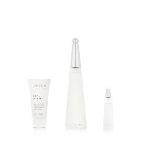 Issey Miyake L'Eau d'Issey Eau de Toilette for Women 100 ml + EDT Mini 10 ml + Body Lotion