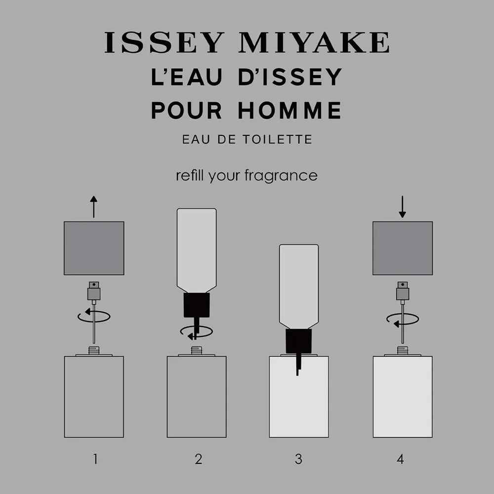 L'Eau D'Issey Pour Homme Eau de Toilette for Men 125 ml